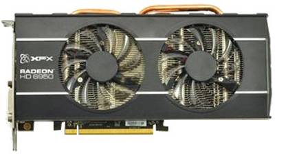 XFX Radeon HD 6950 GDDR5 1 GB AMD/ATI Chipset 256 bit 800 MHz Graphics Card
