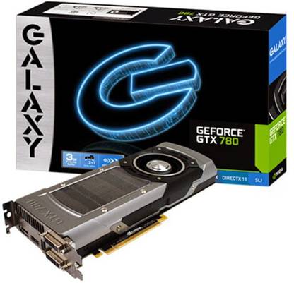GALAXY GTX 780 GDDR5 3 GB NVIDIA Chipset 384 bit 900 MHz Graphics Card