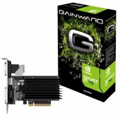 Gainward GeForce® GT 710 GDDR3 2 GB NVIDIA Chipset 64 bit 954 MHz Graphics Card