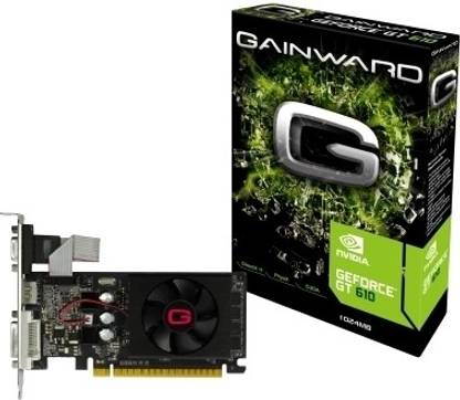 Gainward 1GB DDR3 GT610 DDR3 1 GB NVIDIA Chipset 64 bit 810 MHz Graphics Card
