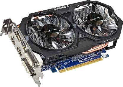 GIGABYTE GV-N75TOC-2GI GDDR5 2 GB NVIDIA Chipset 128 bit 1033 MHz Graphics Card
