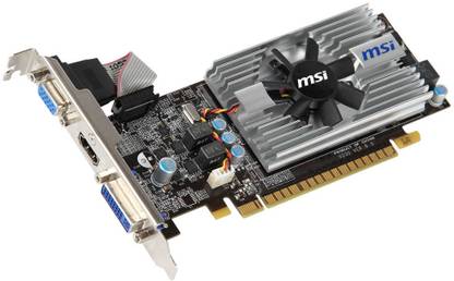 MSI NVIDIA GeForce GT 430 1 GB DDR3 Graphics Card