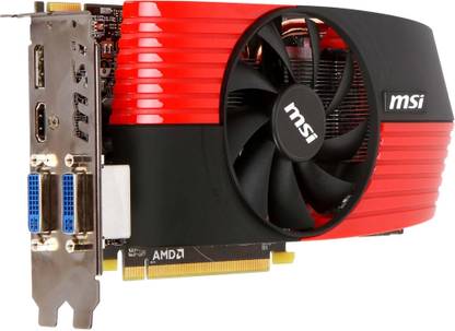 MSI R6850-PM2D1GD5 GDDR5 1 GB AMD/ATI Chipset 256 bit 775 MHz Graphics Card