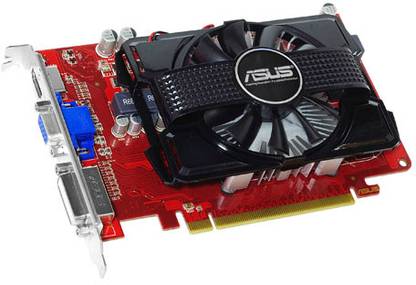 ASUS HD 6670 DDR3 1 GB AMD/ATI Chipset 128 bit 800 MHz Graphics Card