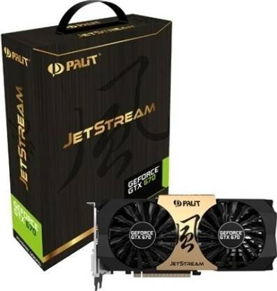 Palit GeForce GTX 670 JETSTREAM GDDR5 2 GB NVIDIA Chipset 256 bit 1006 MHz Graphics Card
