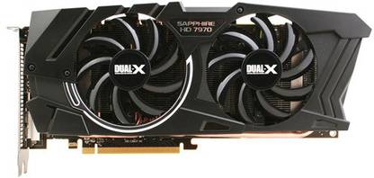 Sapphire HD 7970 OC Edition GDDR5 3 GB AMD/ATI Chipset 384 bit 950 MHz Graphics Card