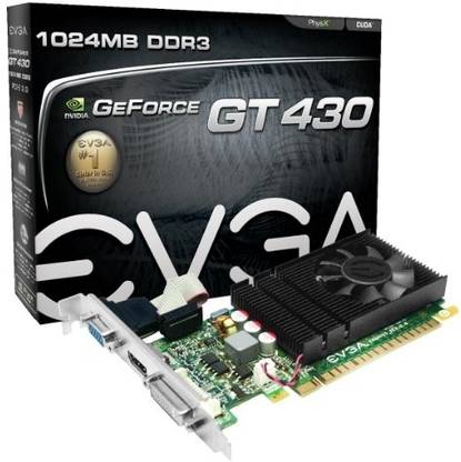 EVGA 01G-P3-1430-LR DDR3 1 GB NVIDIA Chipset 128 bit 700 MHz Graphics Card
