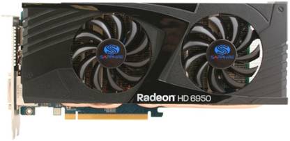 Sapphire Radeon HD 6950 GDDR5 1 GB AMD/ATI Chipset 256 bit 800 MHz Graphics Card