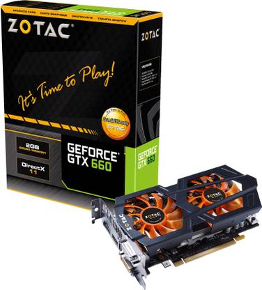 ZOTAC NVIDIA GTX660 192-bit 2 GB DDR5 Graphics Card