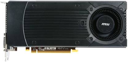 MSI N760-2GD5/OC (GeForce GTX 760) GDDR5 2 GB NVIDIA Chipset 256 bit 1006 MHz Graphics Card