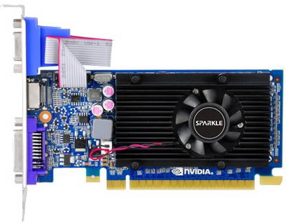 Sparkle GeForce 8400 GS DDR3 512 MB NVIDIA Chipset 64 bit 520 MHz Graphics Card