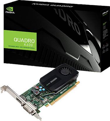 Leadtek QUADRO K600-LEADTEK DDR3 1 GB NVIDIA Chipset 128 bit 830 MHz Graphics Card