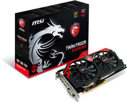 MSI R9 280X GAMING 3G GDDR5 3 GB AMD/ATI Chipset 384 bit 1000 MHz Graphics Card