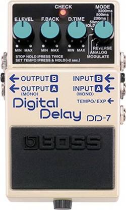 BOSS DD7 DIGITAL DELAY PEDAL Guitar Processor