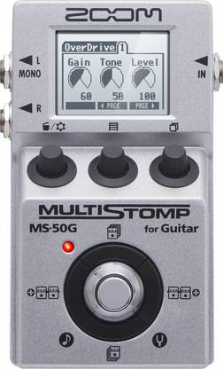 ZOOM ZOOM MS-50G MULTI STOMP GUITAR PEDAL Guitar Processor