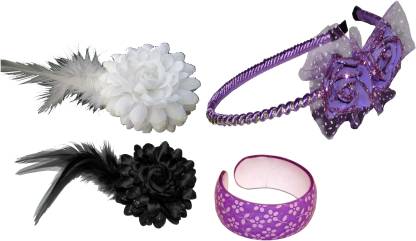 Bellazaara Floral Style Hair Accessory Set