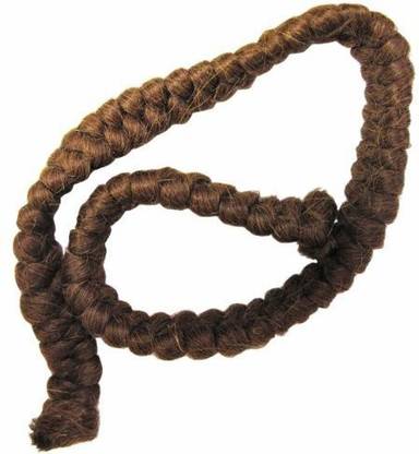 Mehron Mehron Crepe Hair 12-inch Braid (Medium Brown) Braid Extension