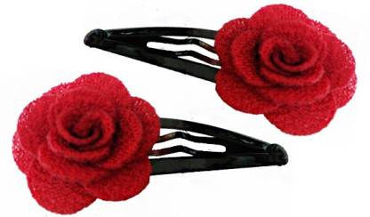 OPC Beautiful Floral Hair Accessory - Pack of 2 Tic Tac Clip
