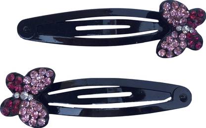 FURE Small Butterfly Rhinestone Tic Tac Clip
