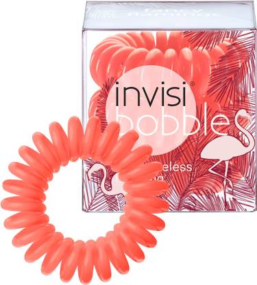Invisibobble Traceless Ring - Wild Whisper Collection Fancy Flamingo Rubber Band