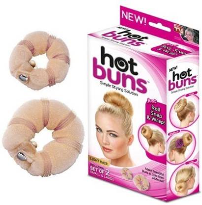 HOT Rolling Band Buns Styling Roll Snap And Wrap Styler Ring Bun Maker Kit Hair Accessory Set