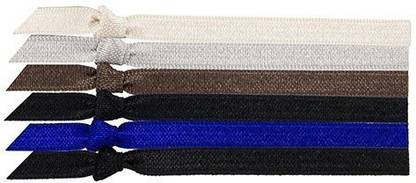 Emi Jay Emi-Jay Bold and Basic Skinny Hair Tie (Set of 6) Hair Accessory Set