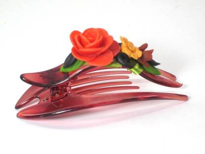Advance Hotline Porcelain clay work fancy banana clip Banana Clip