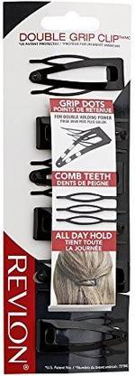 Helen of Troy BCA Revlon Double Grip Hair Clix, RV5295 Tic Tac Clip