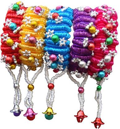 Y & J Tinkling Set of 5 Rubber Band