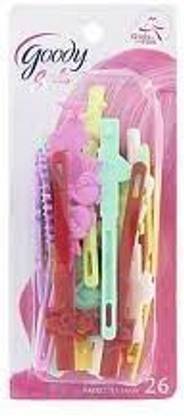 GOODY PRODUCTS (NEWEL) Goody Girls Sassy Self Hinge Hair Barrettes - 26 pk. Hair Claw