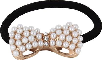 Fayon Pearl Bow Rubber Band