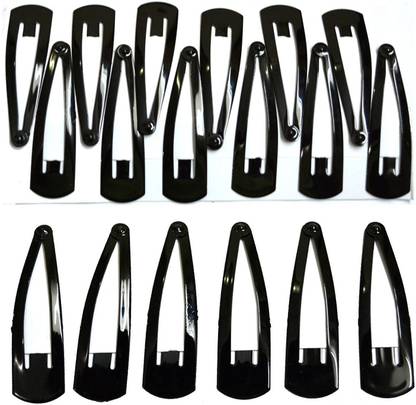Chanderkash Regular Metallic Tic Tac Clip Hair Accessory Set Hair Clip