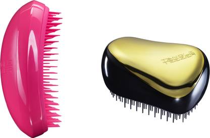 Tangle Teezer Combo Salon Elite Pink and Compact Gold and Black