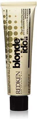 Redken Blonde Idol High Lift Conditioning Cream Base, 5-7N/Natural, 2.1 Ounce , Multicolor