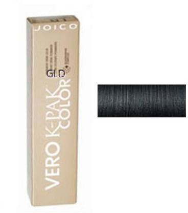 JOICO Vero K-Pak Color Permanent Creme Color 1N Black , Black
