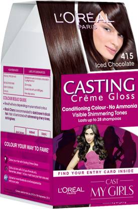 L'Oréal Paris Casting Creme Gloss - My Girls , Iced Chocolate - 415