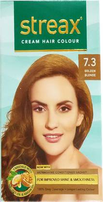 Streax Cream Hair Color , Golden Blonde