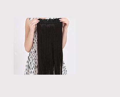 Avani Wigs Remy Real Human clipon Hair Extension
