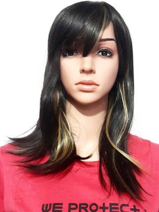 YOFAMA Highlighted Wig Hair Extension