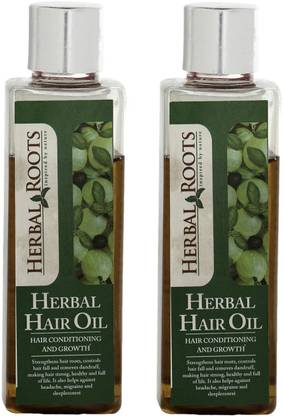 Herbal Roots Anti Hairfall, Dandruff Control and Damage Repair Treatment Hair Oil