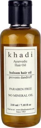 KHADI NATURAL Anti Dandruff Balsam Ayurvedic (Paraben Free) Hair Oil