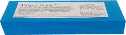 makeupmania Waxing Strips - Blue-70 Pcs Strips