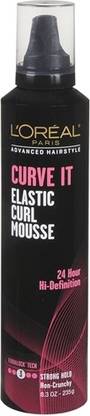 L'Oréal Paris Paris Advanced Hairstyle Curve It Curl Taming Cream Hair Spray