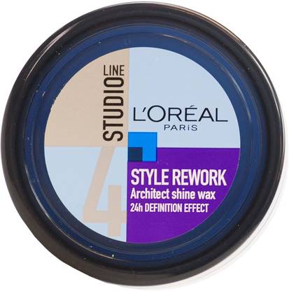 L'Oréal Paris Studio Line 4 Style Rework Architect Shine Wax 24 h Definition Effect Hair Wax