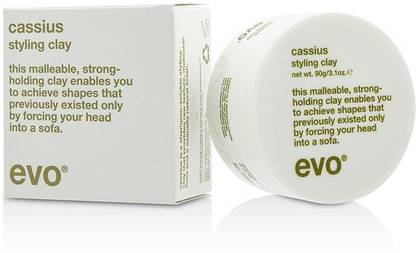 Evo Cassius Styling Clay (For All Hair Types, Especially Thick, Coarse Hair) Hair Clay