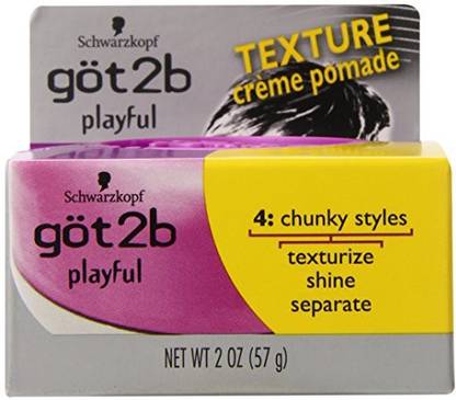 Got2b Playful Texturizing CreMe Pomade (Pack Of ) Hair Cream