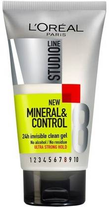 L'Oréal Paris Studio Line Mineral & Control 8 24H Invisible Gel Hair Gel
