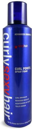 Sexy Curly Sexy Hair Advanced Formula Curl Power Curl Enhancer 8.5-Ounce Hair Mousse