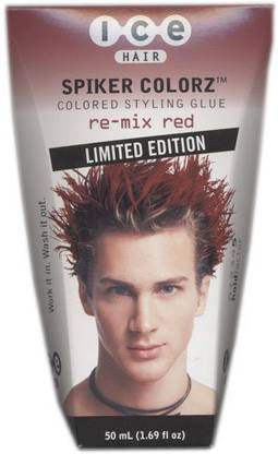 JOICO Ice Spiker Colorz Colored Styling Glue Re Mix Red (Limited Edition) Hair Gel