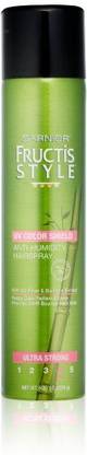 GARNIER Fructis Style Anti Humidity Hairspray Uv Color Shield Ultra Strong Hold Hair Spray
